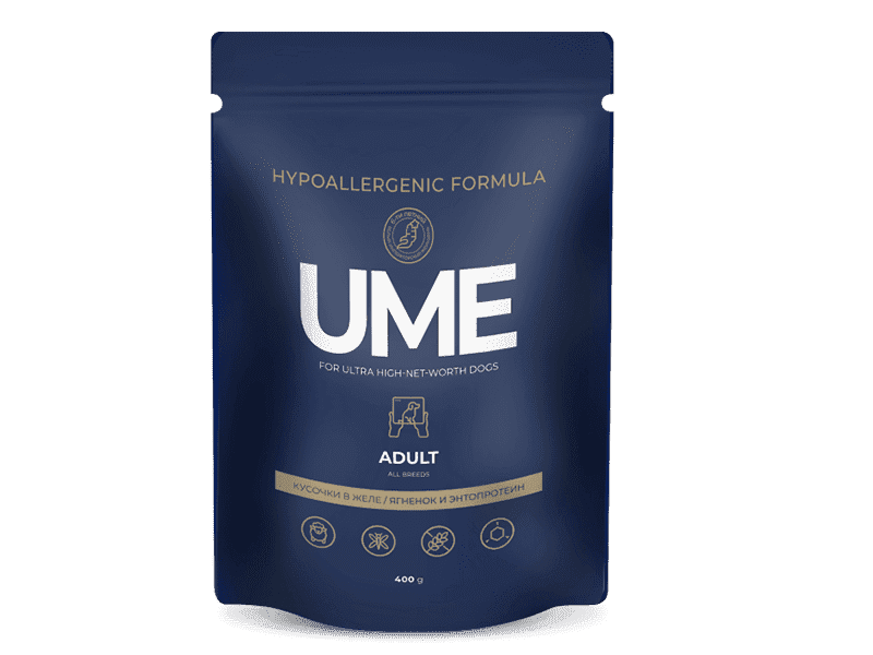 Суприм органическая ягненок с женьшенем, 400 гр